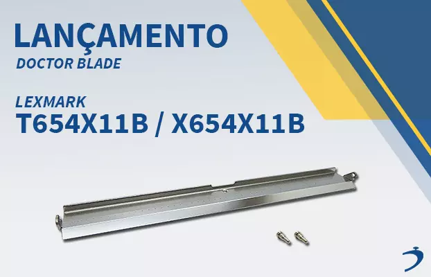 Lançamento Doctor Blade Lexmark T654X11B X654X11B - Diamond Brasil