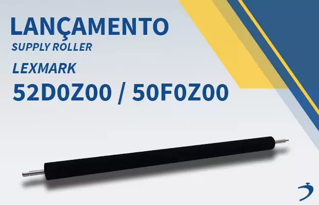 Lançamento Supply Roller Lexmark 52D0Z00 50F0Z00 blog Diamond Brasil
