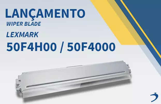 Lançamento Wiper Blade Lexmark 50F4H00 50F4000 Blog na Diamond Brasil