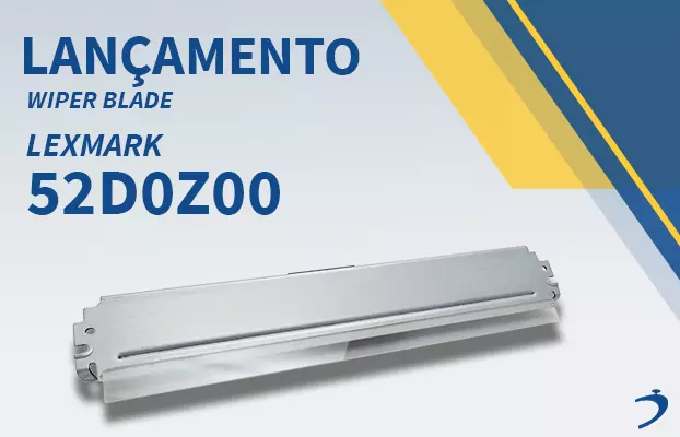 Lançamento Wiper Blade Lexmark 52D0Z00 na Diamond Brasil
