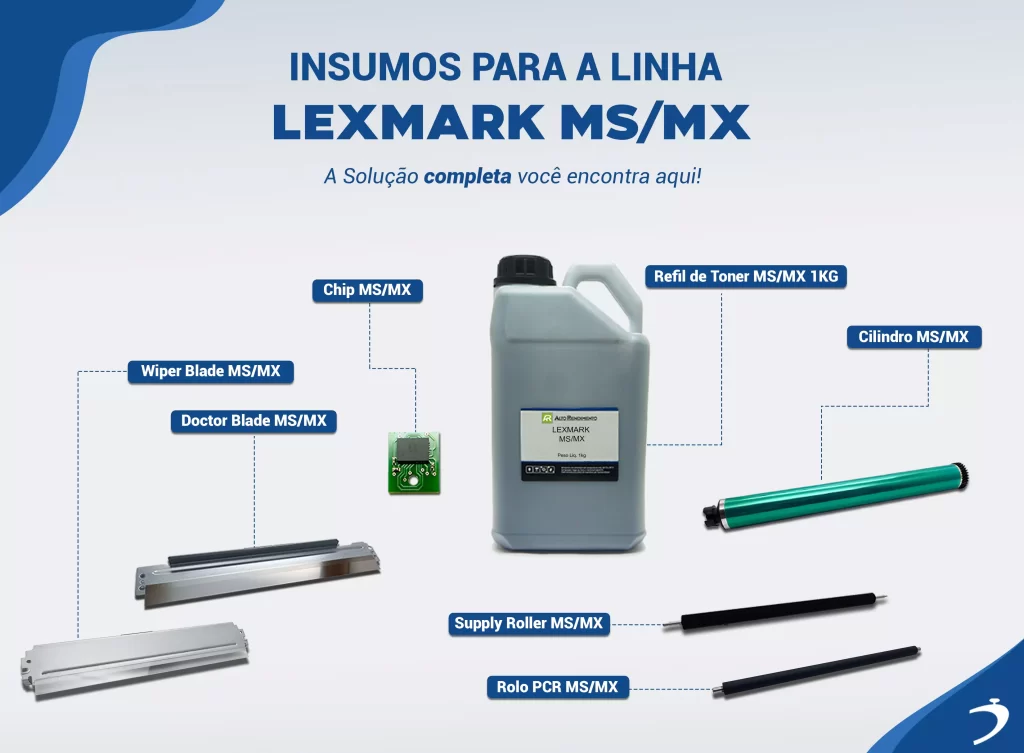 Solução Completa impressoras Lexmark MS MX na Diamond Brasil