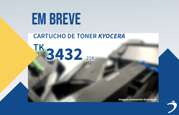 Em Breve na Diamond Brasil o Cartucho de Toner Compatível TK3432